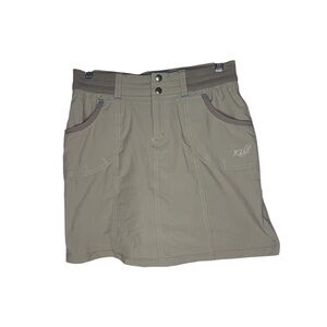 Kuhl Tan Durango hiking outdoor skort size 2